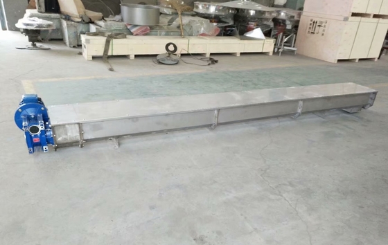 Carbon Steel U Type Horizontal Screw Conveyor for Powder and Granular Materials